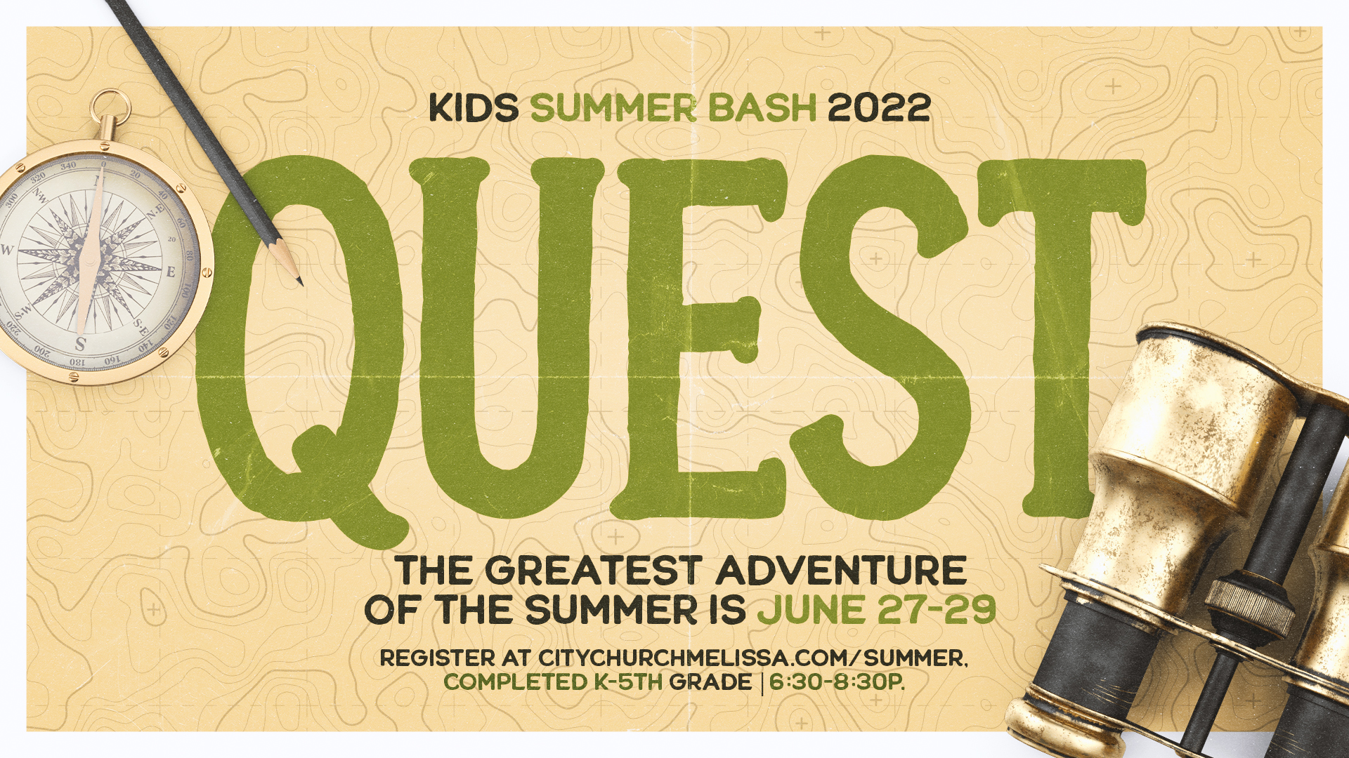 The greatest adventure of the summer! Click the graphic for more information.