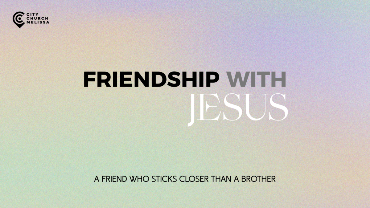 Friendship With Jesus