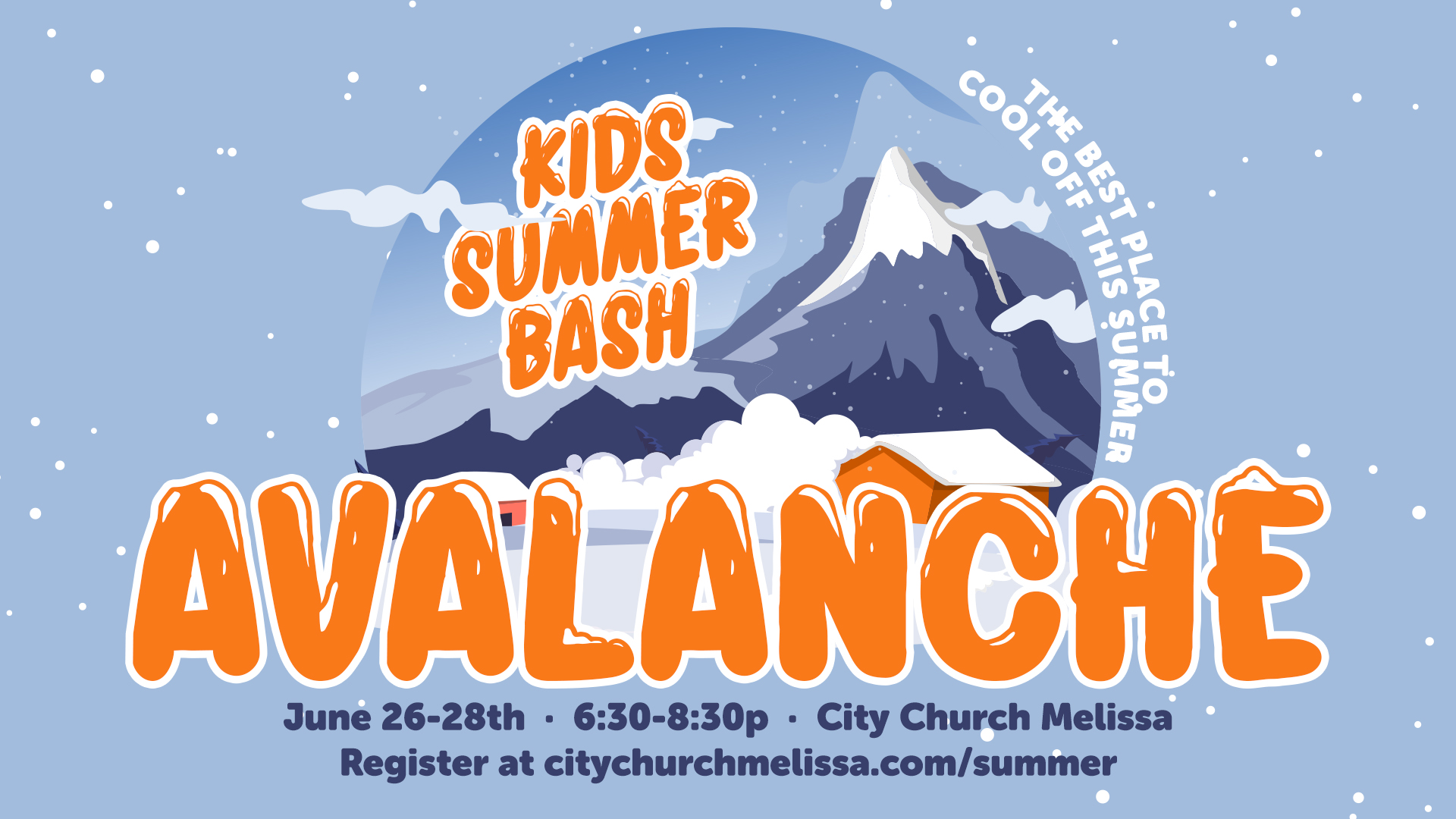 Kids Summer Bash 2023_ Avalanche - HD Title Slide