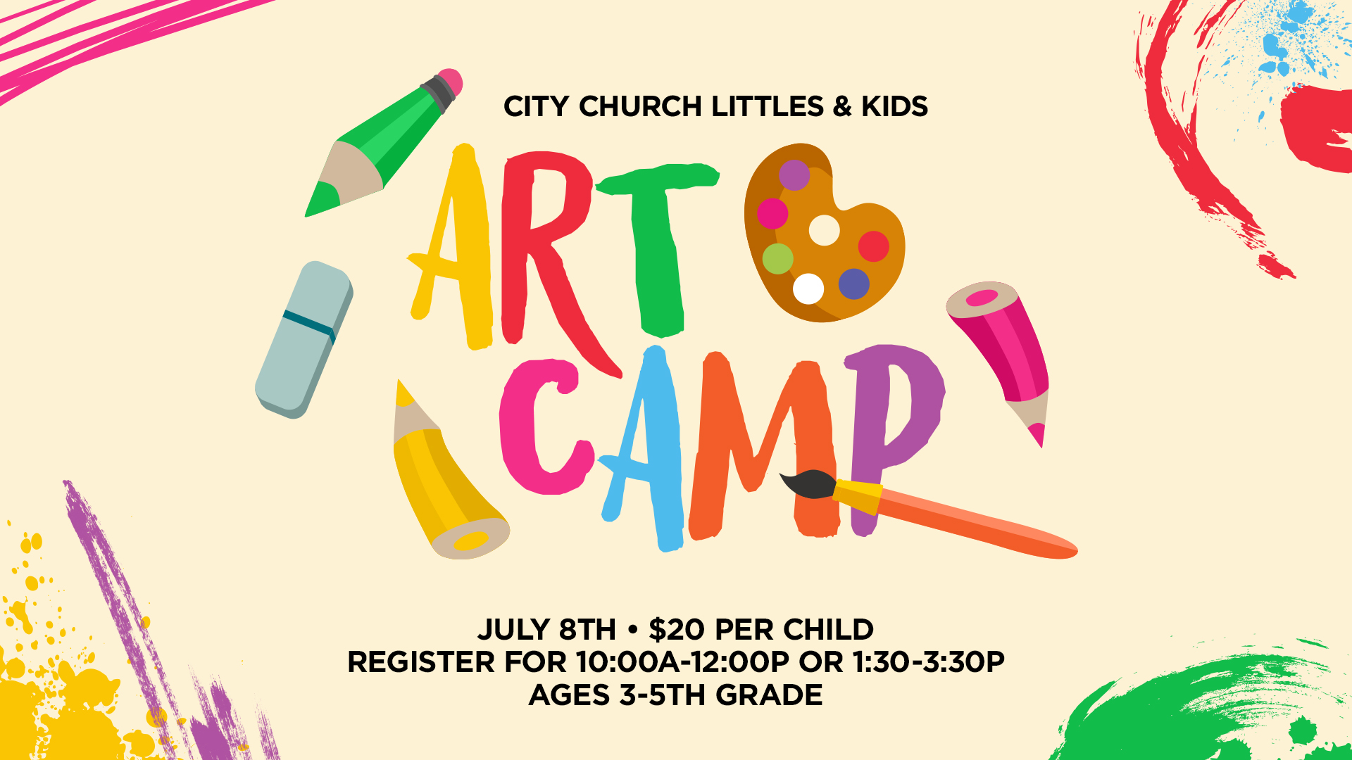 Art Camp - HD Title Slide