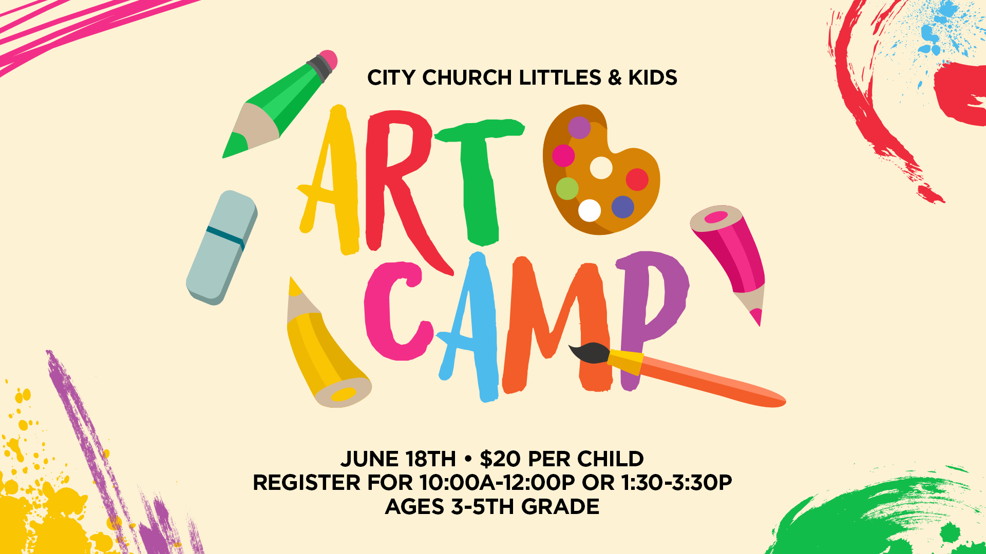 Art Camp - HD Title Slide